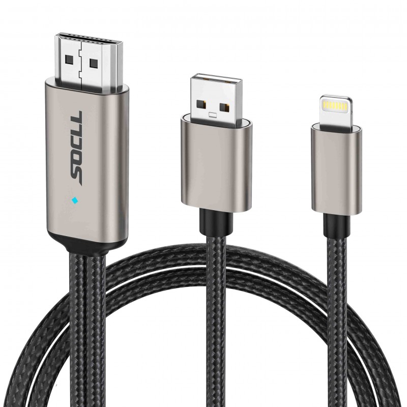 HDMI Cable Compatible with iPhone,KAMING HDMI Adap...