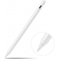  Stylus Pen 2nd Gen, Digital Pen for Apple iPad 6th&7th Gen,iPad Air 3rd, iPad Mini 5th,iPad Pro 3rd (11"&12.9"),with Palm-Rejection.Precise Drawing and Writing,for IPad Apple Pencil 1 2 (White) 